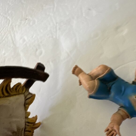 Vintage Fontanini Christmas Nativity Baby Jesus Christ Messiah 1983 Depose Italy - Picture 13 of 16